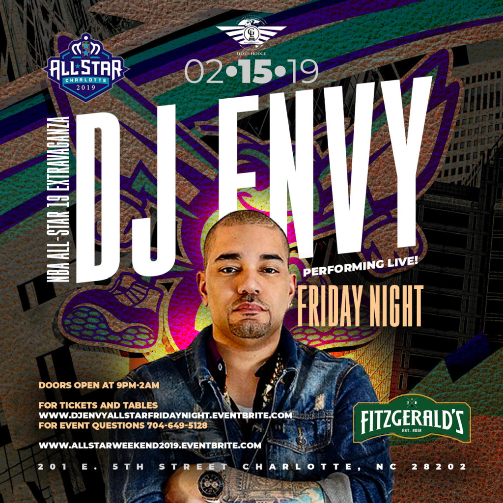 DJ ENVY Performing Live Friday Night - TourneyParties.com