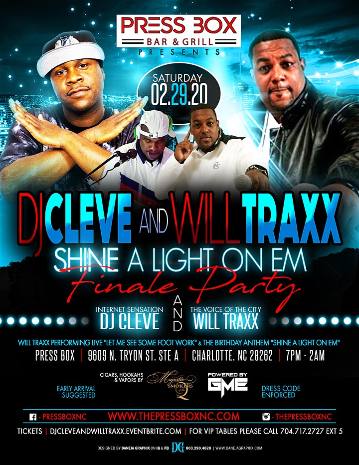 DJ Cleve and Will Traxx Shine A Light On Em Finale Party ...